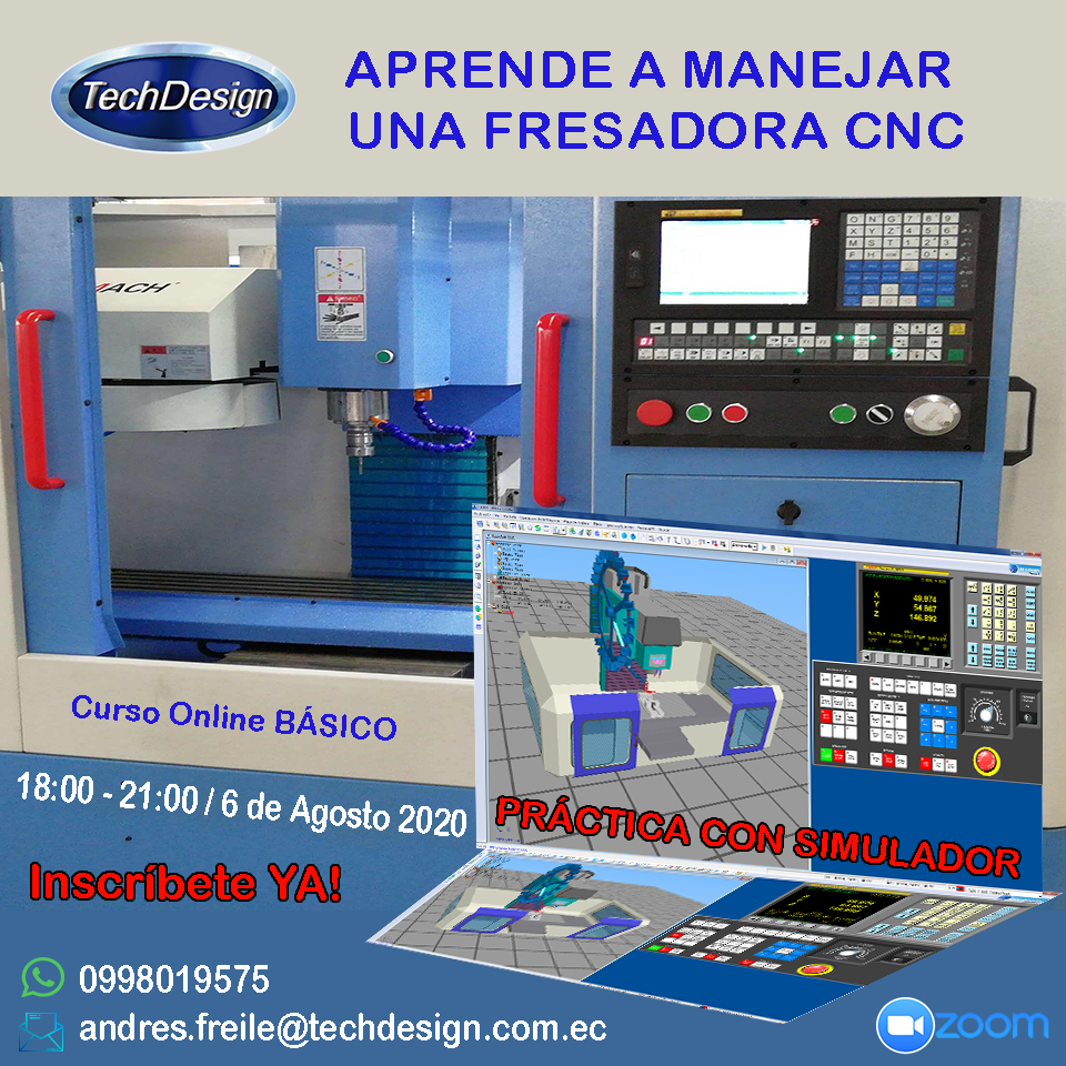 Course Image Curso Fresadora CNC 06-08-2020