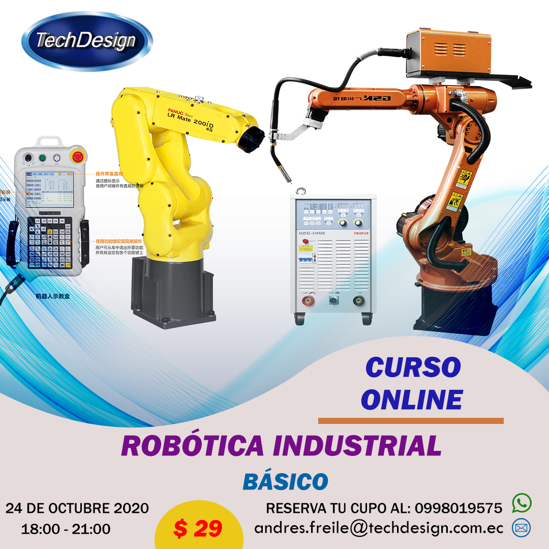Course Image Curso Robótica Industrial - Curso Básico 24-oct-2020