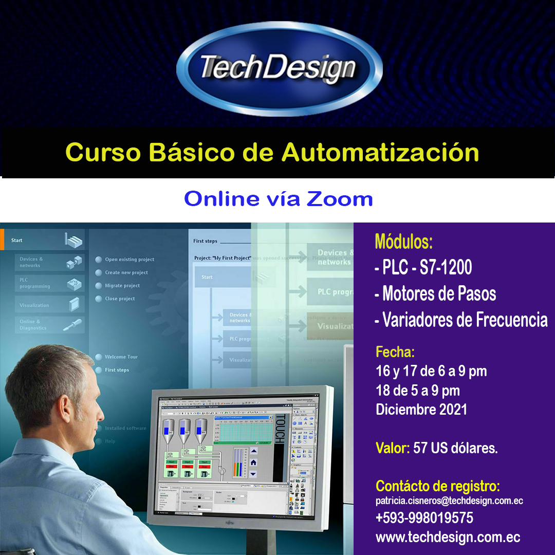 Course Image Curso Básico de Automatización Industrial - 16-17-18 dic 2021