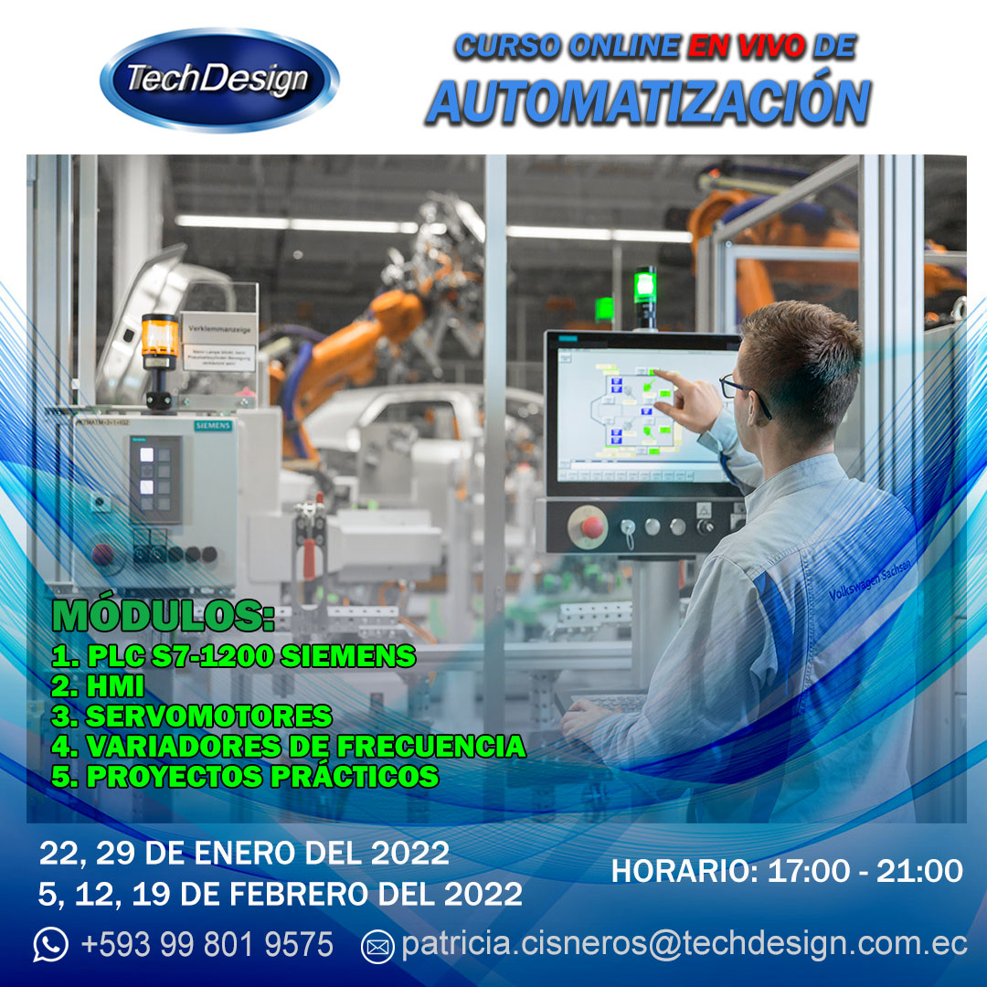 Course Image Curso Básico de Automatización Industrial - Enero 2022