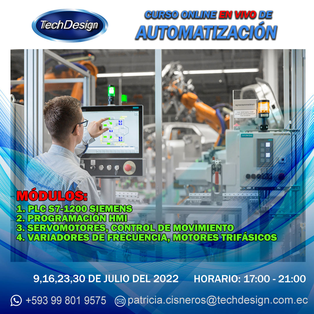 Course Image Curso Básico de Automatización Industrial - Julio 2022